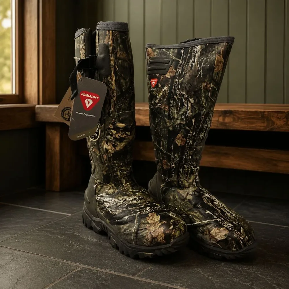 Irish Setter Hunt Men's Size 8 Camo Rubber Boots – New